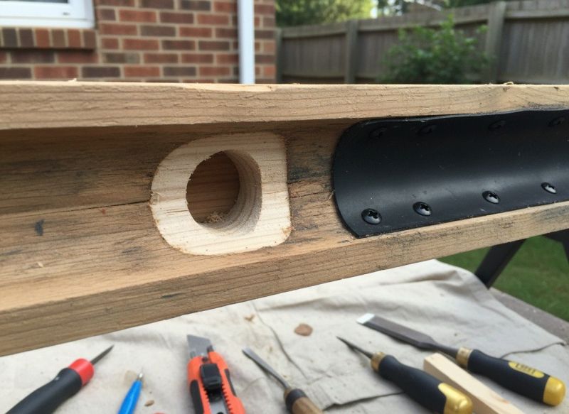 Wooden Gutter Replacement detail